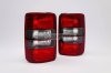 VW Caddy MK3 10-15 Barn 2 Door Smoked Red Tail Rear Lamps Lights.JPG